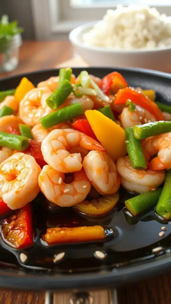 quick shrimp stir fry recipe