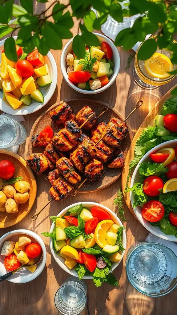 quick summer dinners ideas