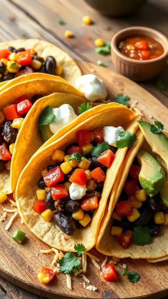 quick tacos using pantry