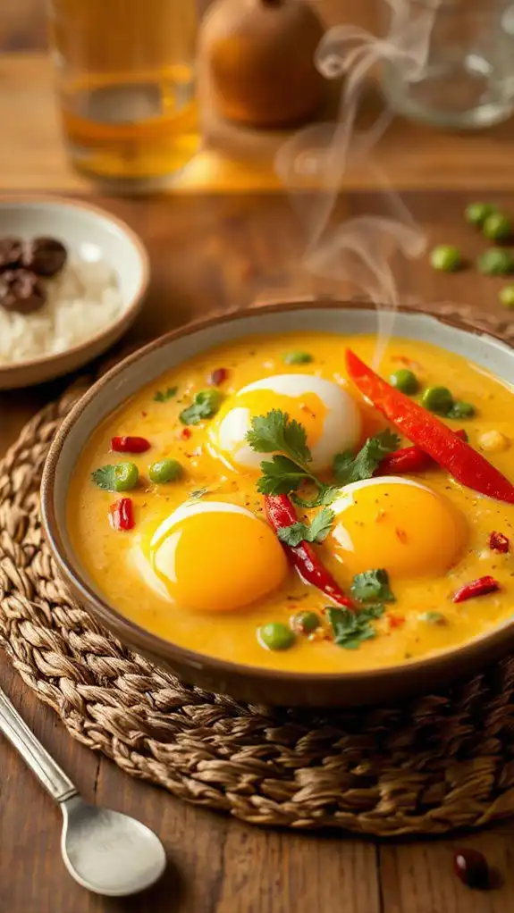 quick thai egg curry