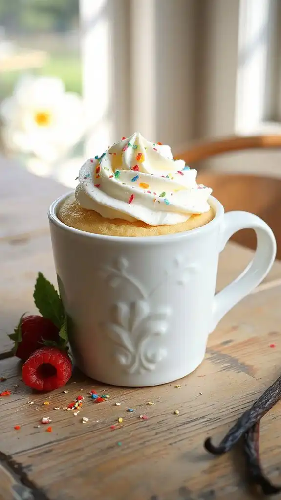 quick vanilla pudding cake