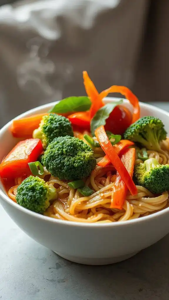 quick vegetable ramen recipe