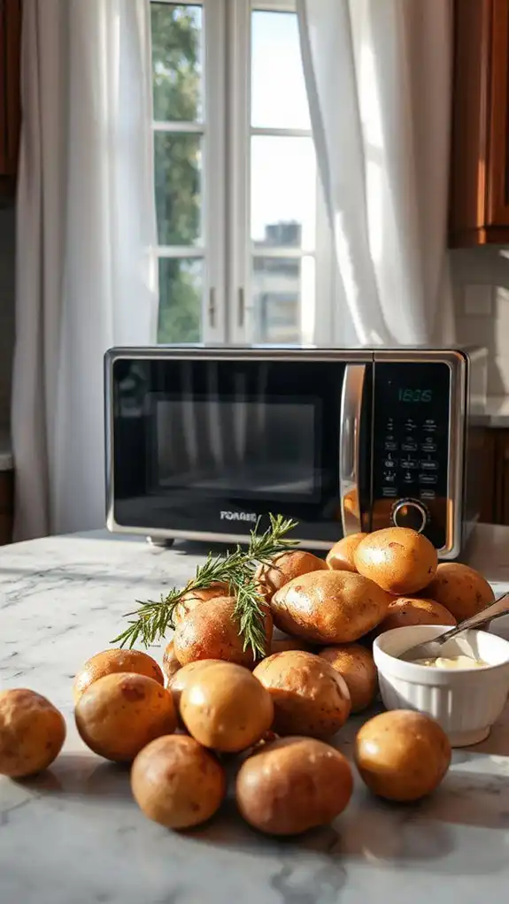 quickly bake delicious potatoes quickly bake delicious potatoes