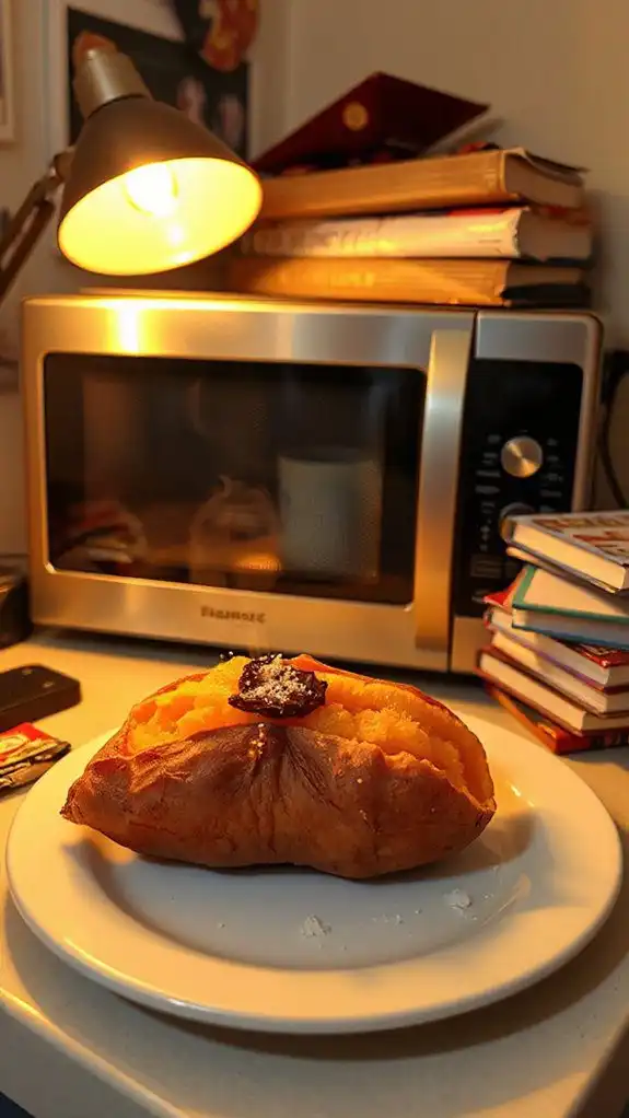 quickly cooked sweet potato quickly cooked sweet potato