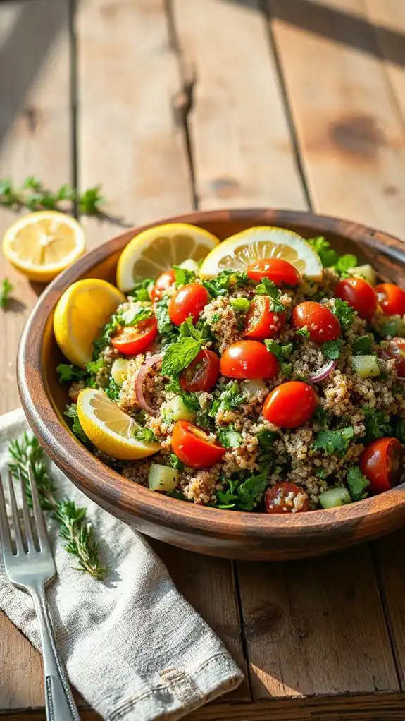 quinoa based mediterranean salad recipe quinoa based mediterranean salad recipe