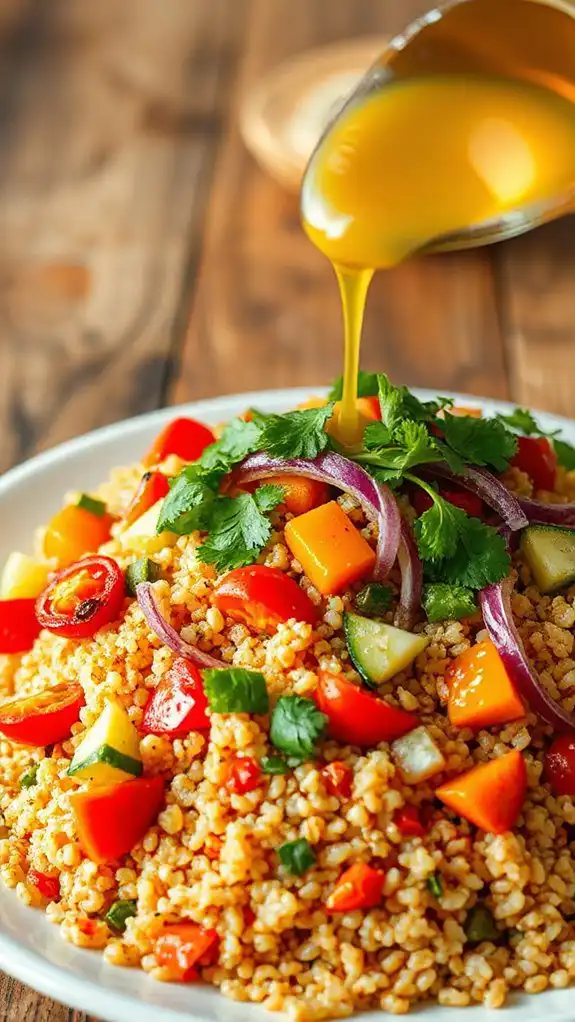 quinoa salad with leftovers quinoa salad with leftovers