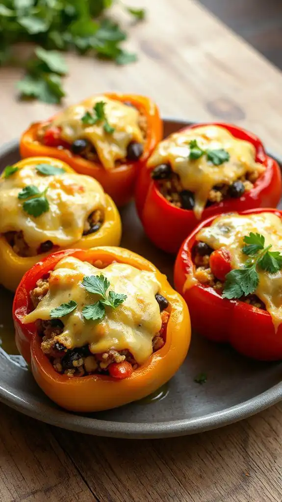 quinoa stuffed bell peppers recipe