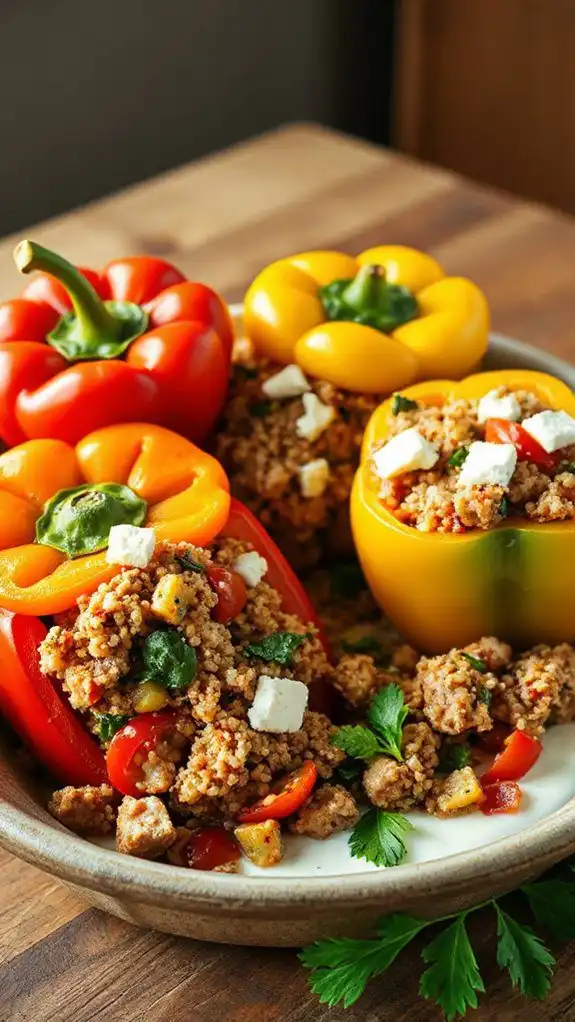 quinoa stuffed peppers recipe