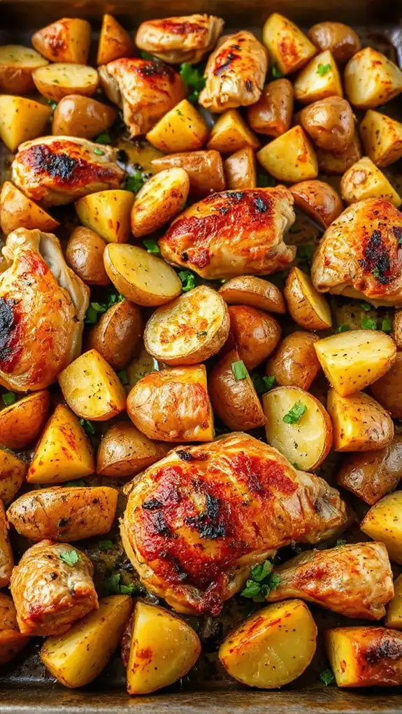 ranch flavored chicken potato dish