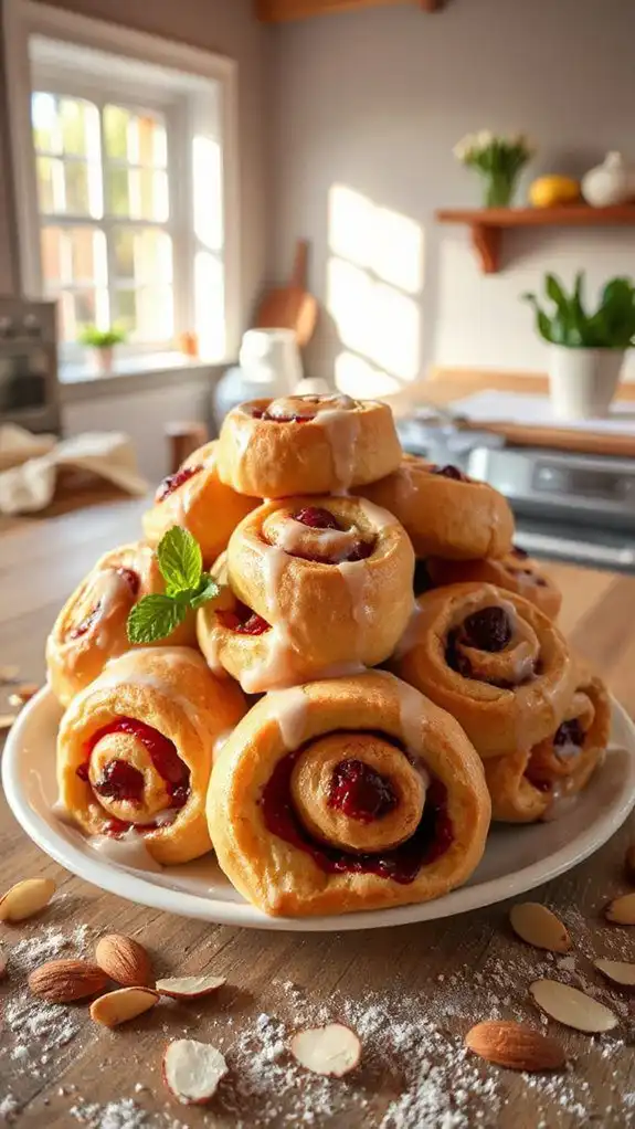 raspberry almond pastry delight