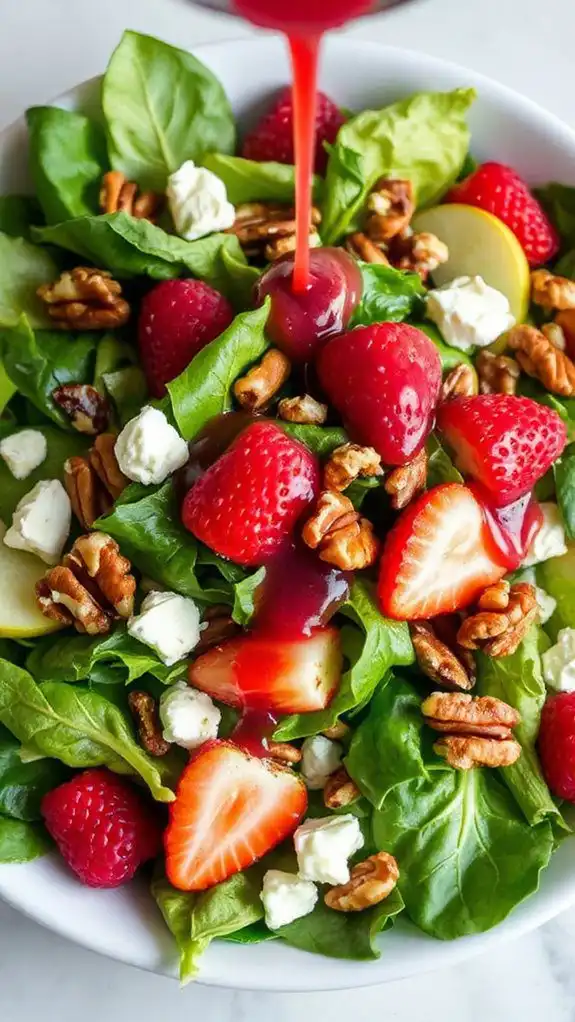 raspberry flavored salad dressing