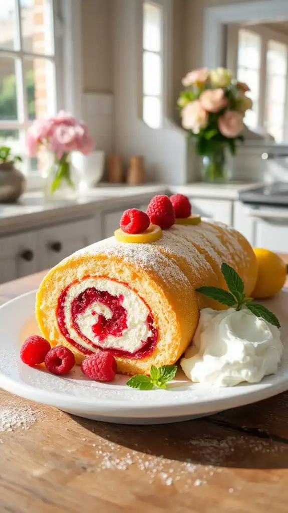 raspberry lemonade dessert roll raspberry lemonade dessert roll