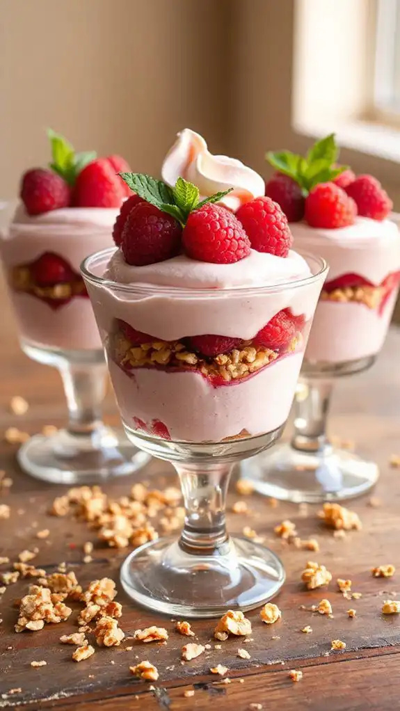 raspberry mousse dessert delight raspberry mousse dessert delight
