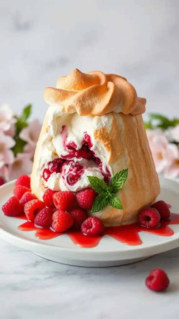 raspberry ripple ice cream
