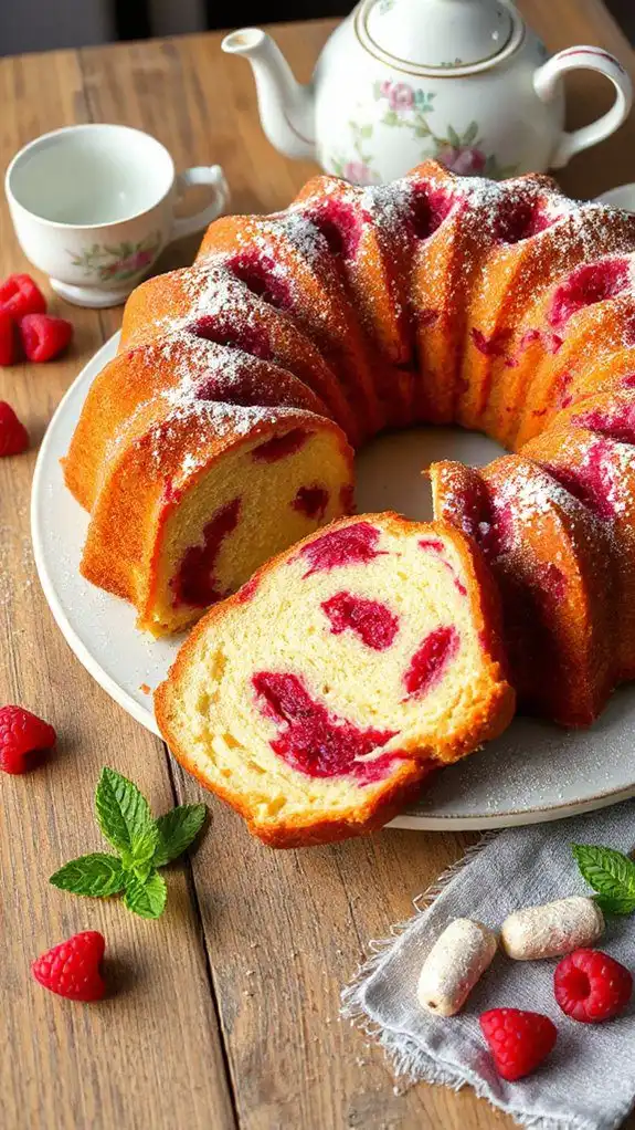 raspberry swirl bundt cake raspberry swirl bundt cake