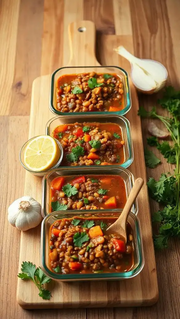 ready to eat lentil soup