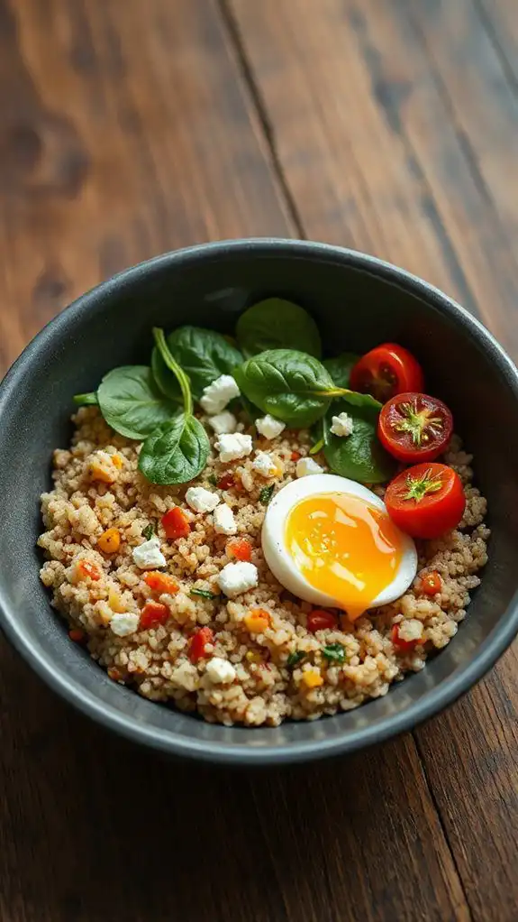 ready to eat quinoa bowl