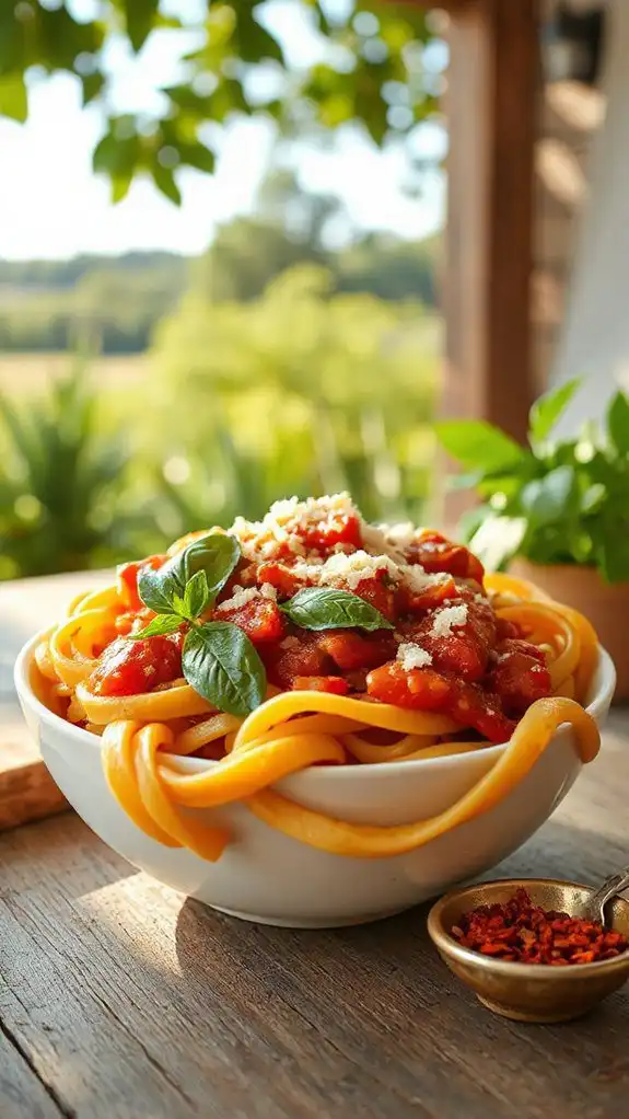 red pepper pasta sauce