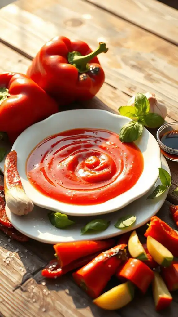 red pepper sauce recipe