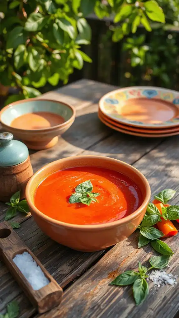 refreshing chilled tomato soup refreshing chilled tomato soup