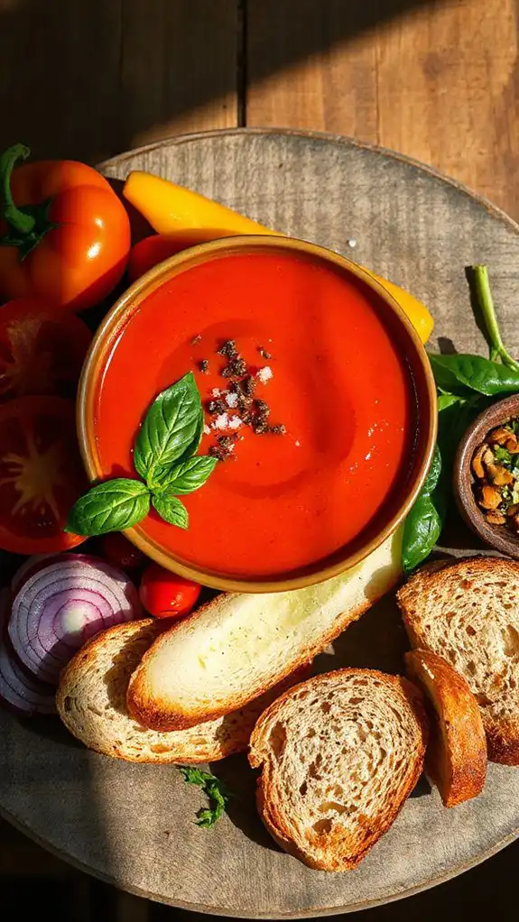refreshing cold tomato soup refreshing cold tomato soup