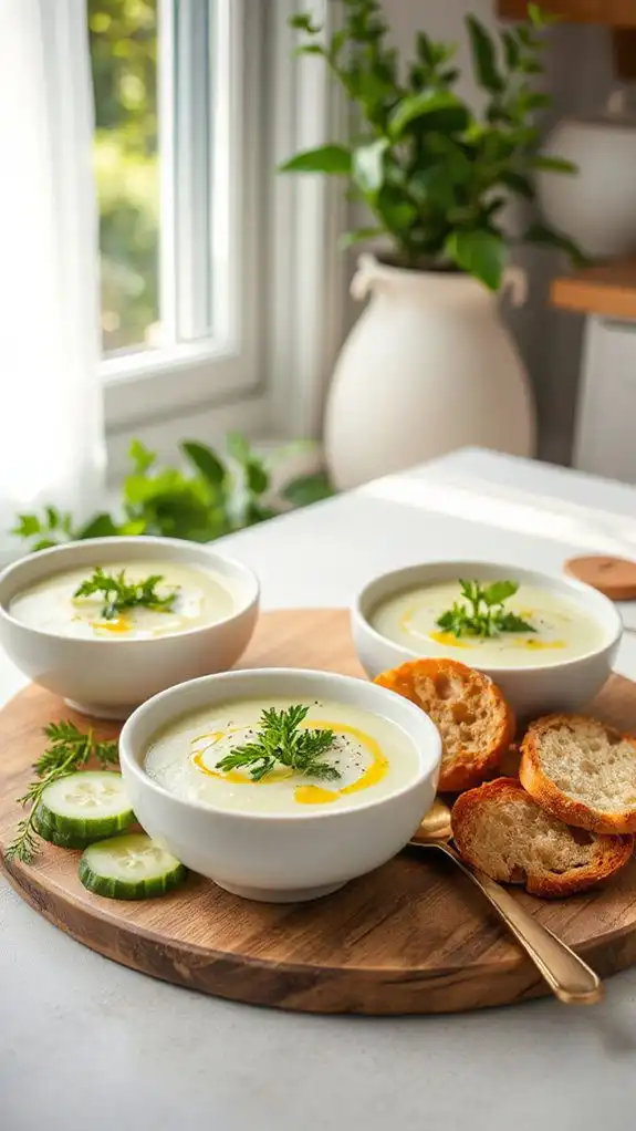 refreshing cucumber soup recipe