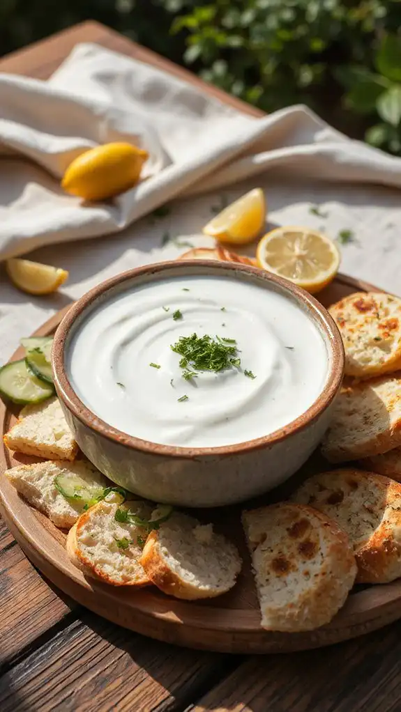 refreshing cucumber yogurt sauce