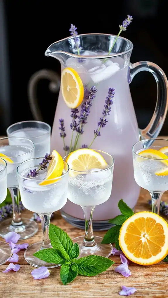 refreshing floral citrus drink refreshing floral citrus drink