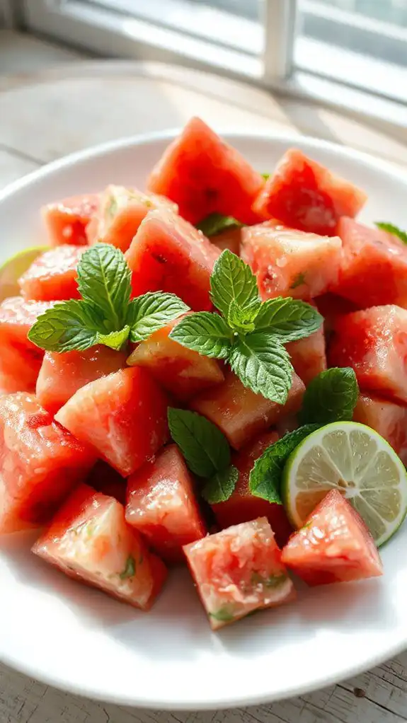 refreshing fruit and herb salad refreshing fruit and herb salad