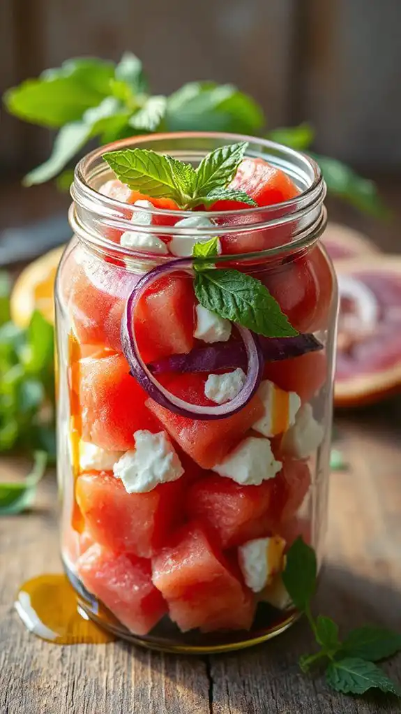 refreshing fruity savory combination
