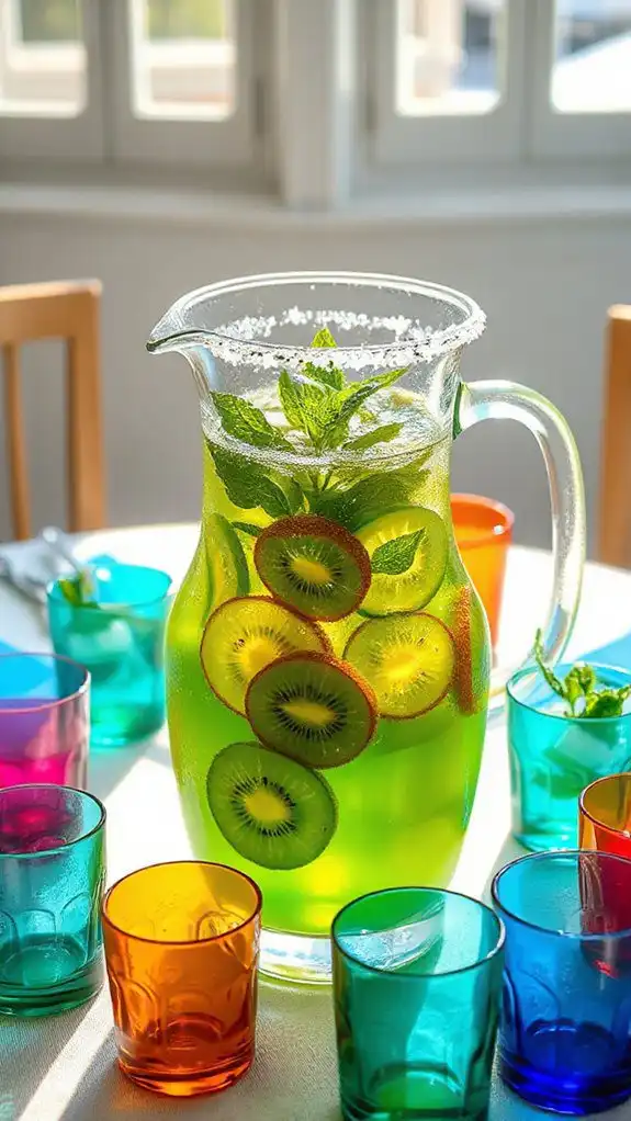 refreshing kiwi cucumber drink refreshing kiwi cucumber drink