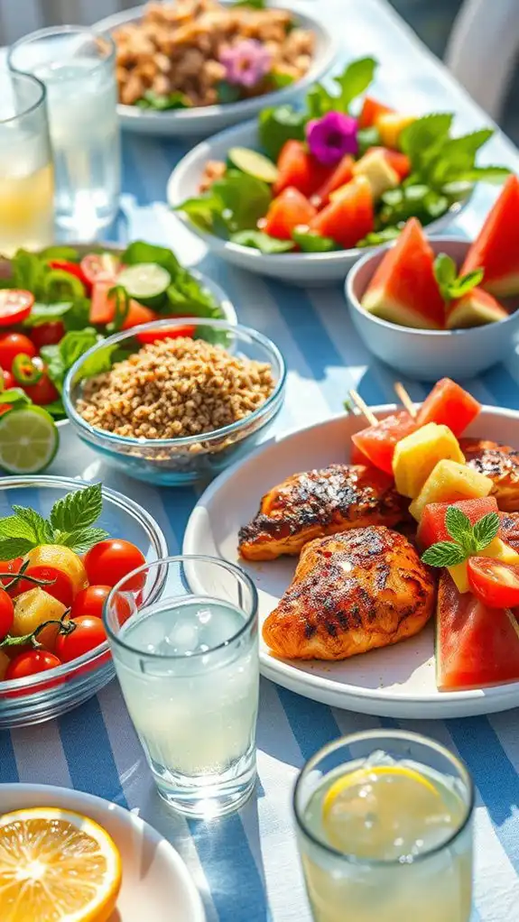 refreshing summer dinner recipes