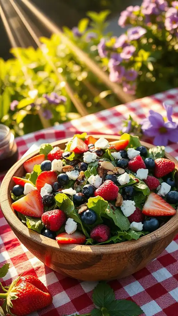 refreshing summer fruit salad