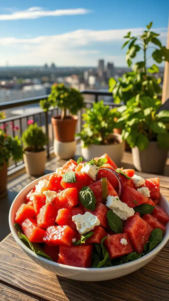 refreshing summer fruit salad