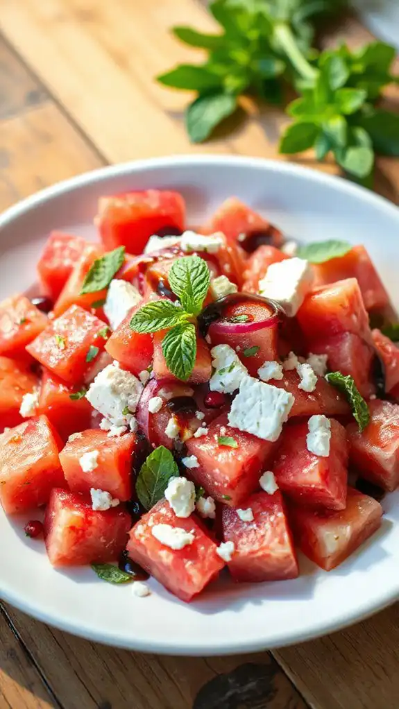 refreshing summer fruit salad
