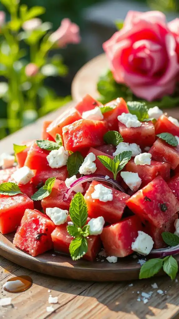 refreshing summer fruit salad