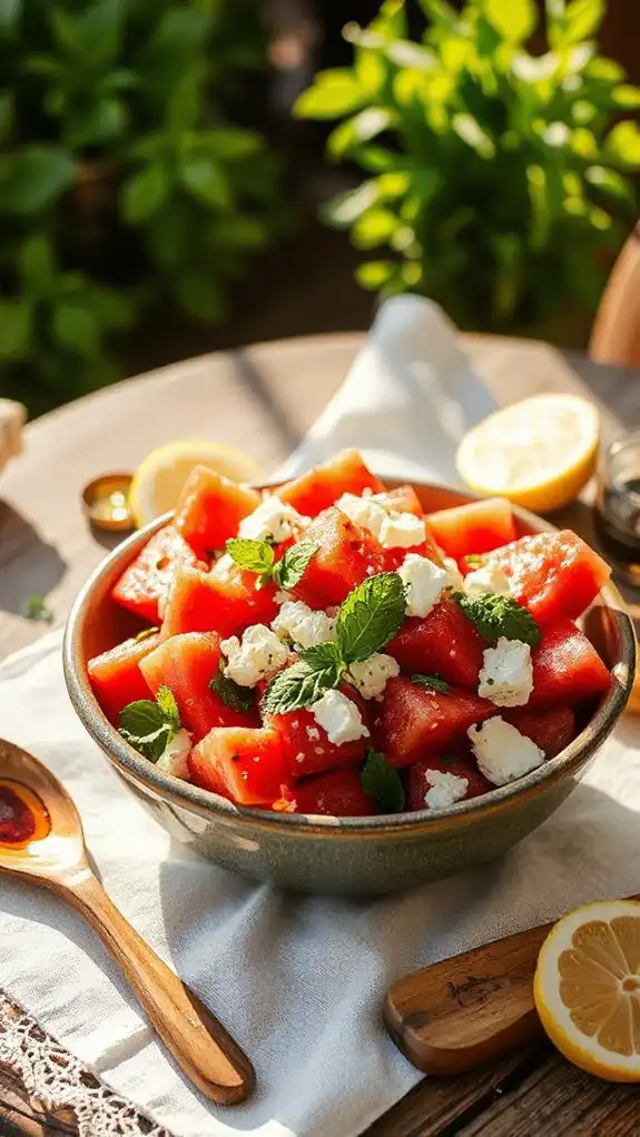 refreshing summer fruit salad