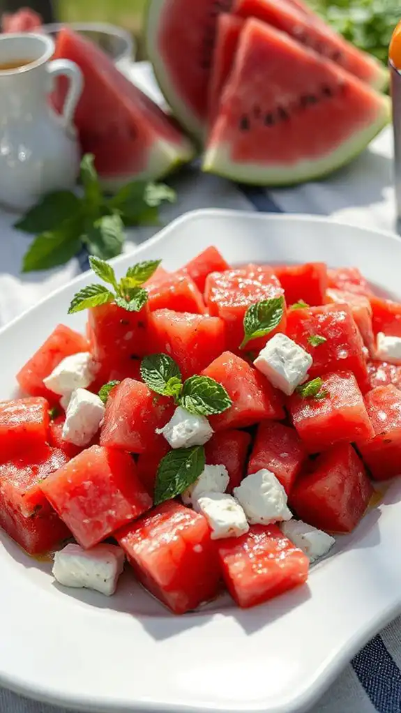 refreshing summer salad pairing