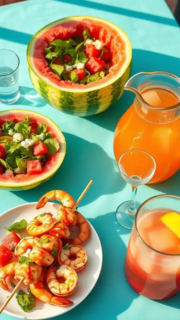 refreshing summer watermelon dishes