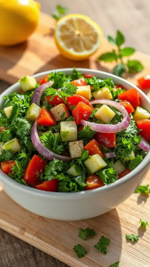 refreshing tabbouleh salad recipe