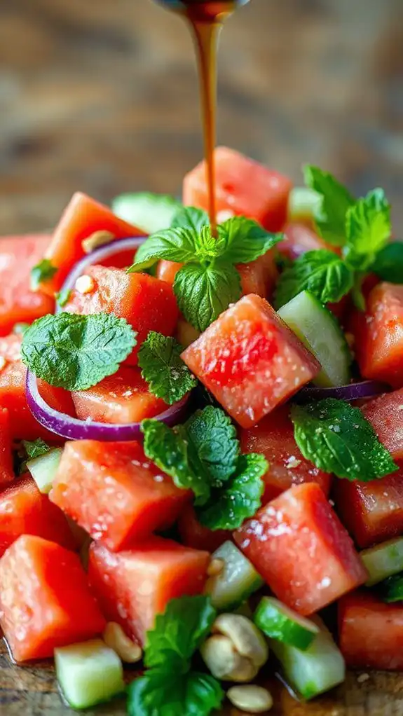 refreshing thai watermelon salad refreshing thai watermelon salad