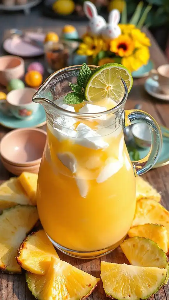 refreshing tropical fruit drink refreshing tropical fruit drink