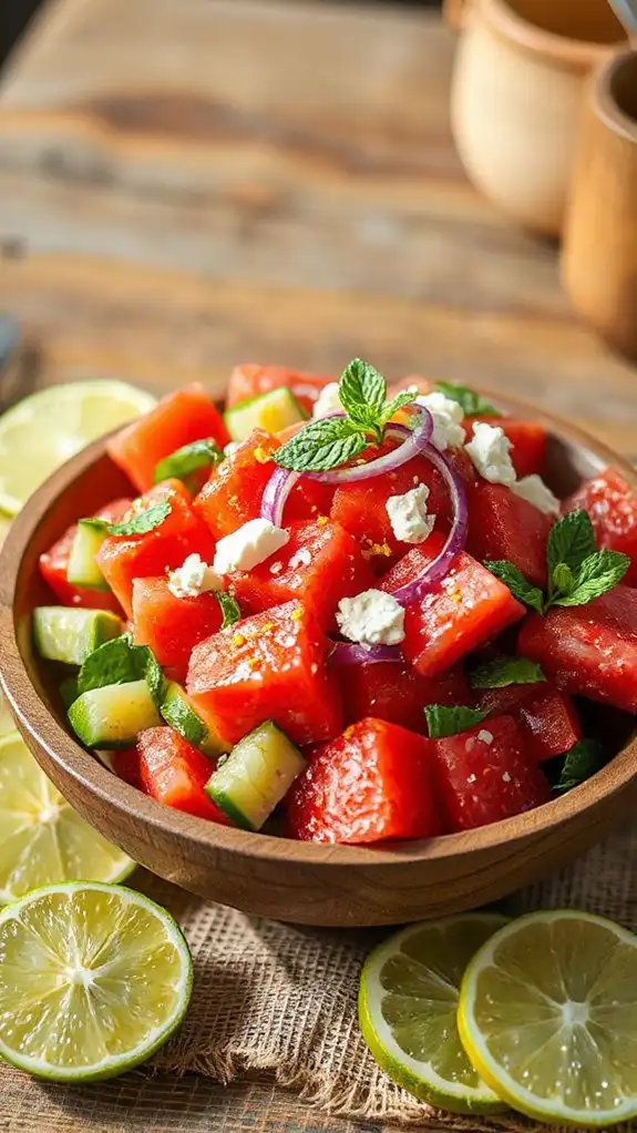 refreshing watermelon lime dish refreshing watermelon lime dish