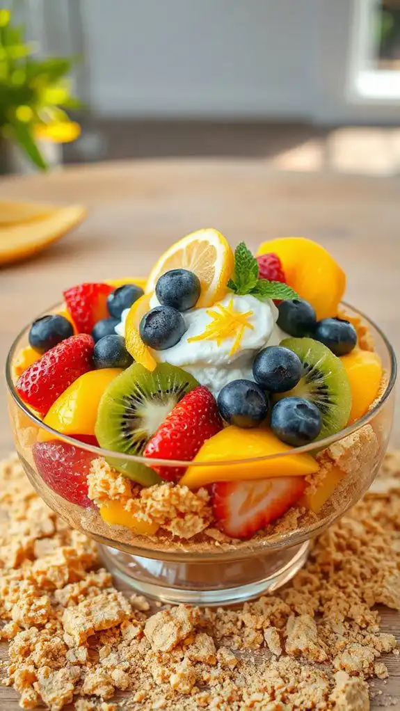 reimagined fruit dessert delight