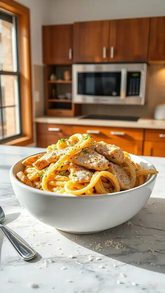 rich and creamy pasta