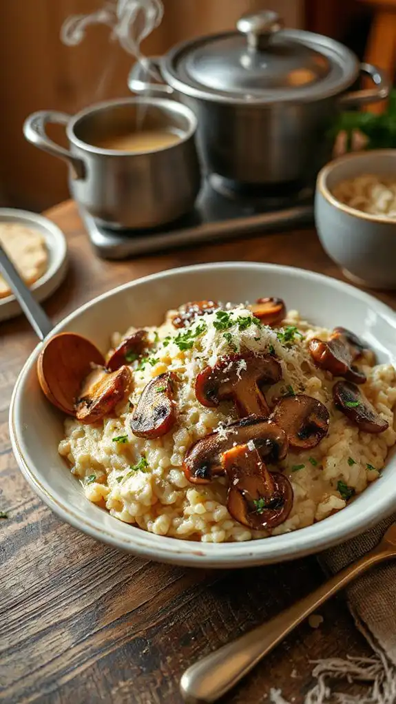 rich and creamy risotto