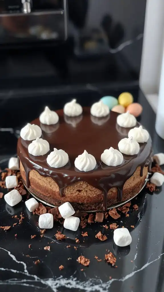 rich chocolate cheesecake dessert rich chocolate cheesecake dessert