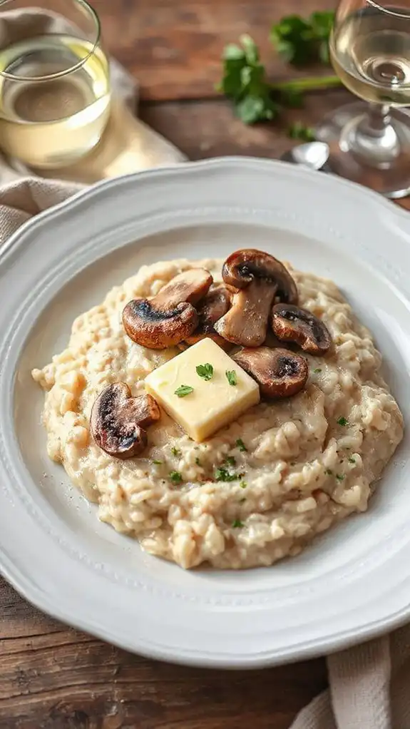 rich comforting mushroom dish
