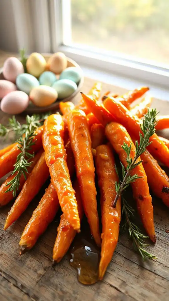 roasted carrots with honey mustard roasted carrots with honey mustard