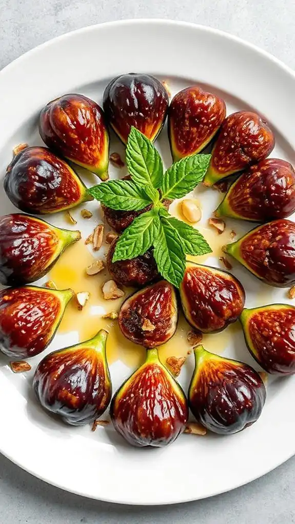 roasted figs with vanilla